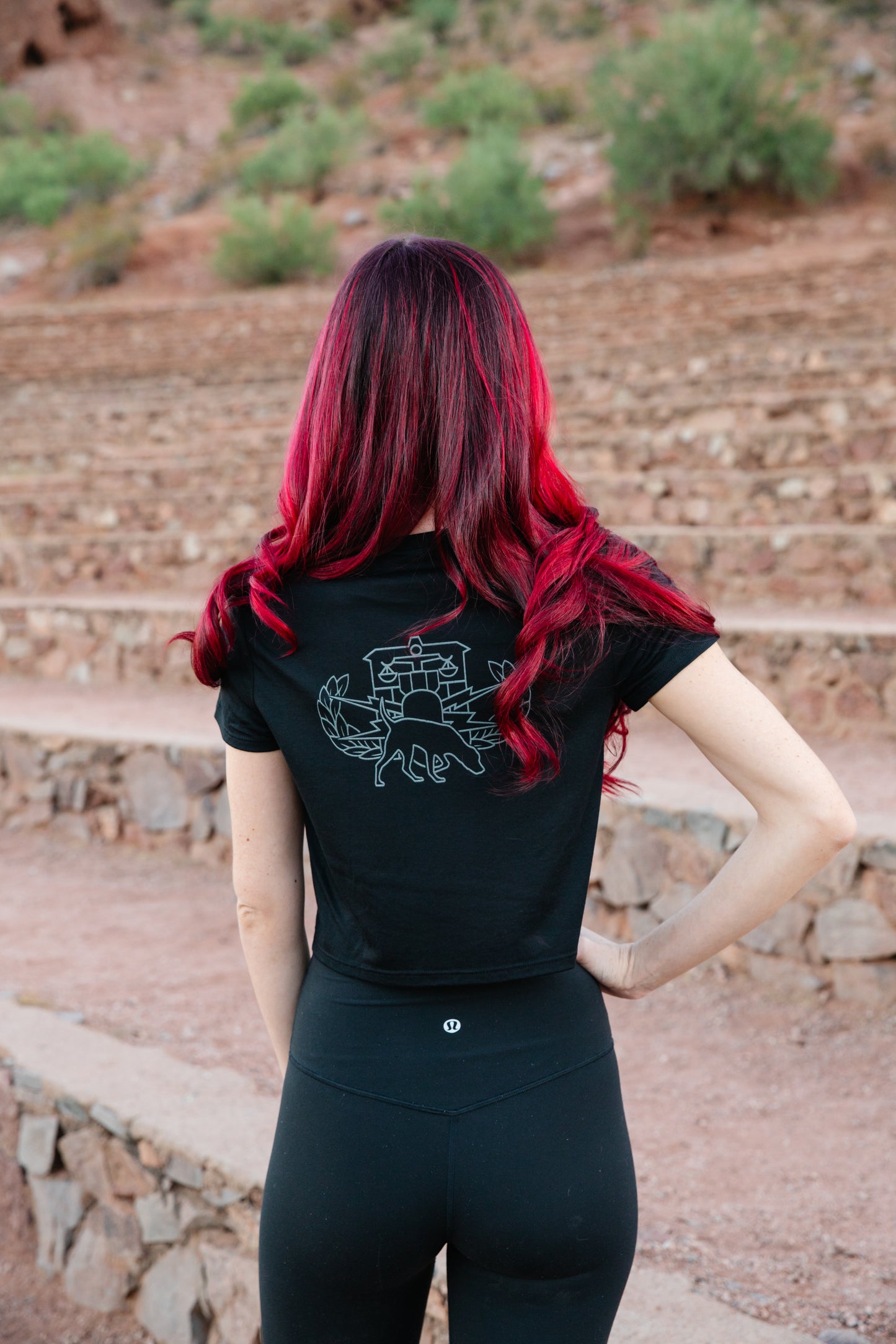 Explosive Detection K9 Women's Cropped Tee
